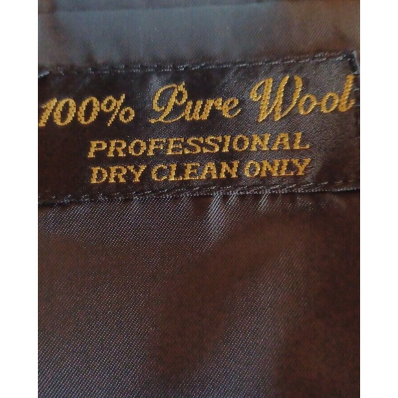 NORTHWICK Men's 42L Wool Blazer Gray Black Classic Design Professional Style - Picture 7 of 9